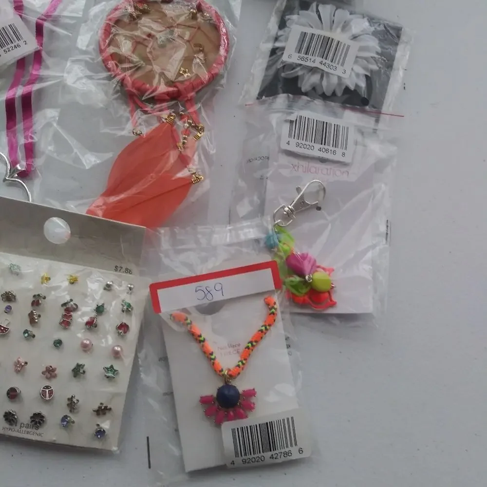Kids Girls Mixed Lot Jewelry 6 Pieces